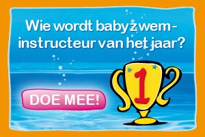 Wie wordt babyzweminstructeur van het jaar?