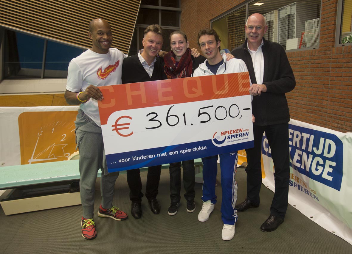 Wintertijd Challenge 2013 levert recordbedrag op van € 361.500