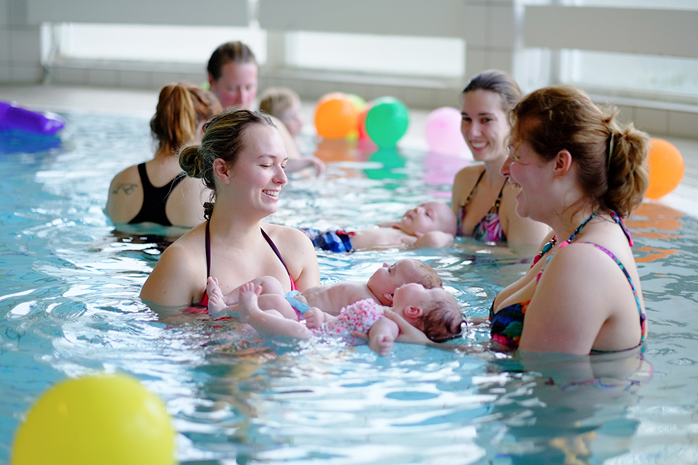 Babyzwemmen bij Zwemschool Domburg