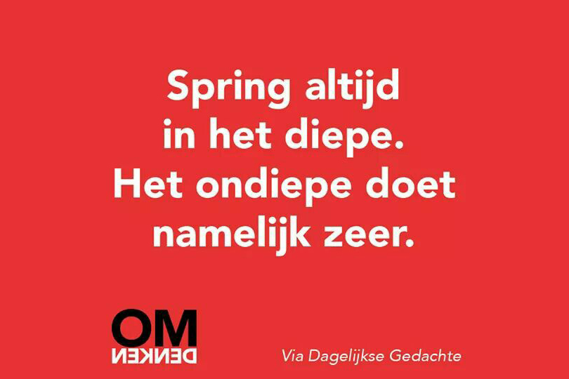 Geef jij zwemles of doe jij aan curling?