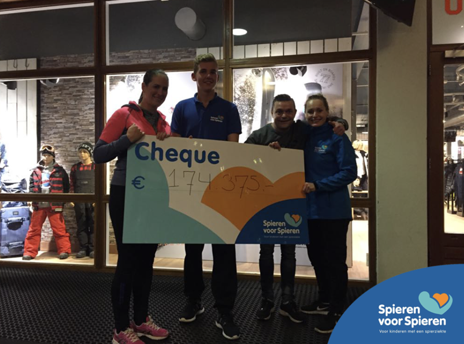 Wintertijd Challenge heeft een mooi bedrag opgehaald