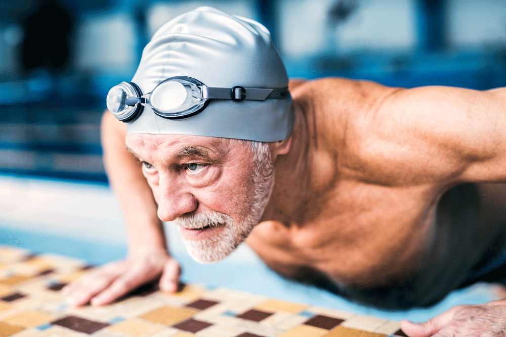 Yoga populairder onder ouderen: Swimyoga!