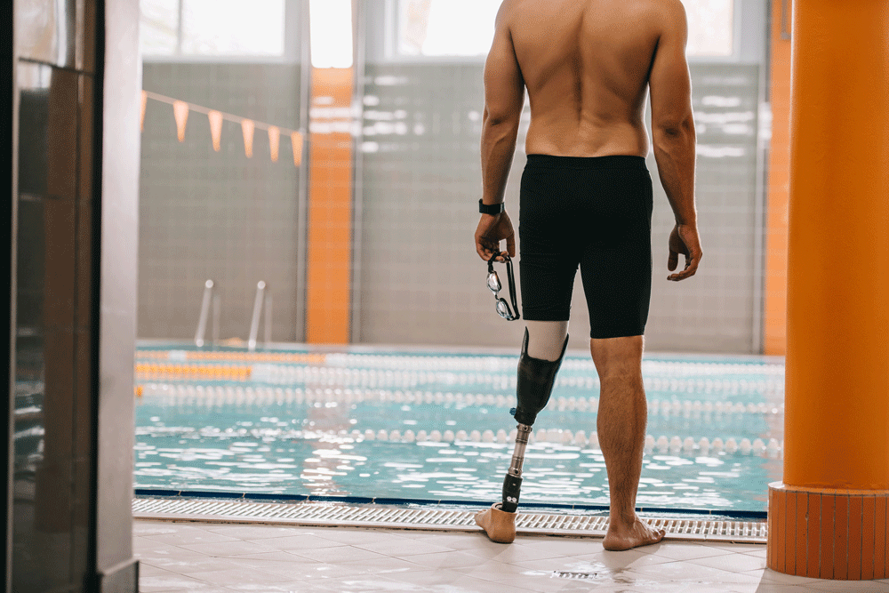 Zwemmen populaire sport bij mensen met een beperking