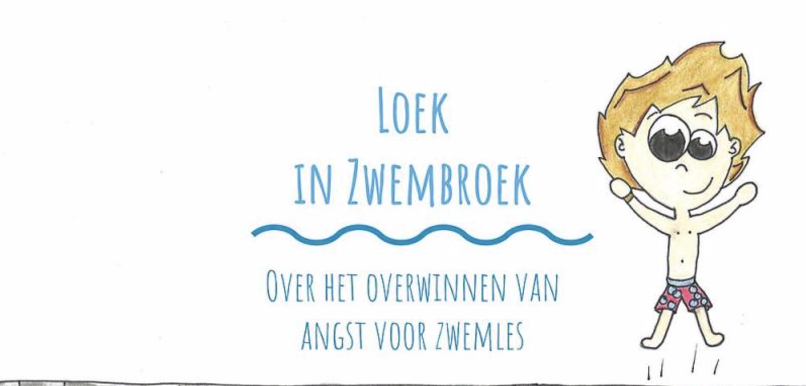 ‘Loek in zwembroek’ helpt kinderen van hun zwemangst af