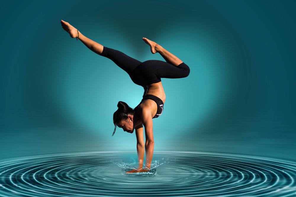 Yoga en zwemmen is een ideale combi