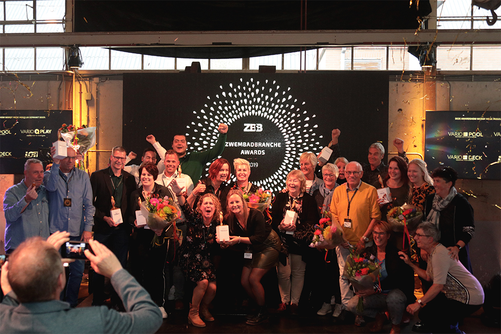 Winnaars ZwembadBranche Awards 2019