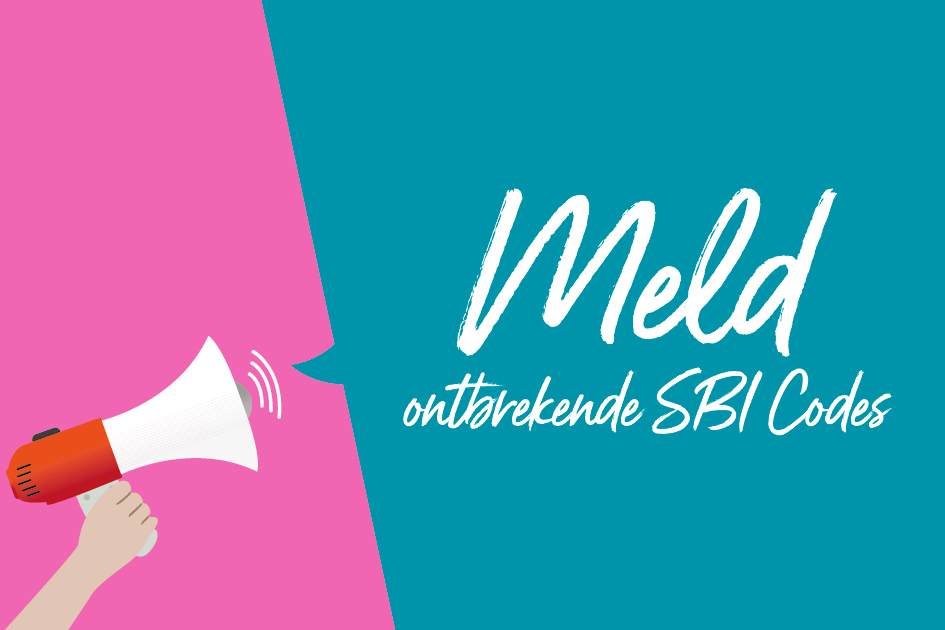 Noodloket niet voor jou? Meld ontbrekende SBI code!