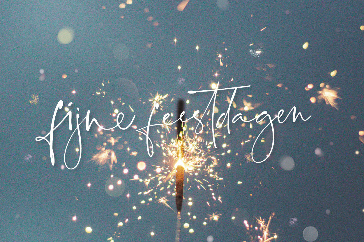 Fijne feestdagen!