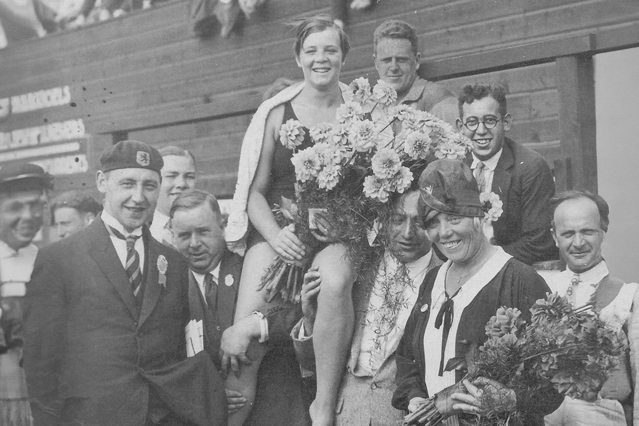 Zwemhelden uit lang vervlogen tijden