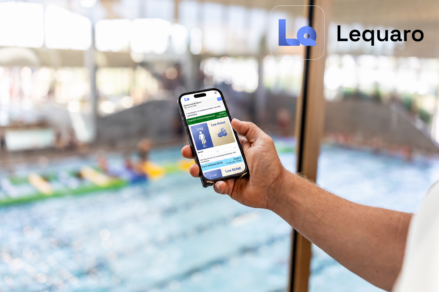 Vintia lanceert Lequaro tijdens ZwembadBranche Dag